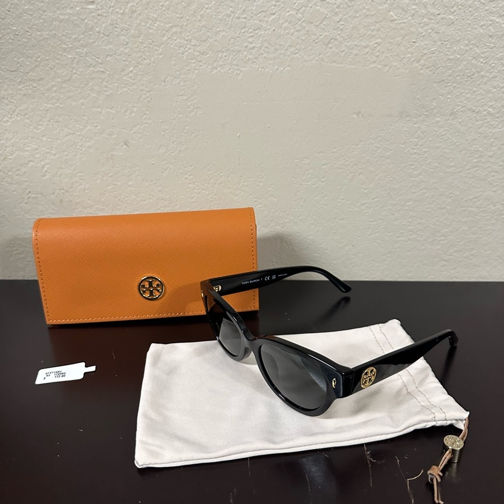 Authentic Tory Burch Black Sunglasses